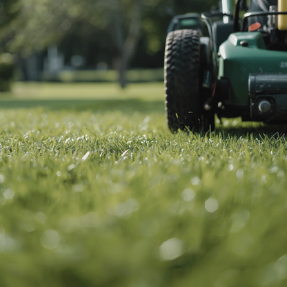 Neat lawn edging Melbourne western suburbs