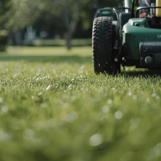 Neat lawn edging Melbourne western suburbs